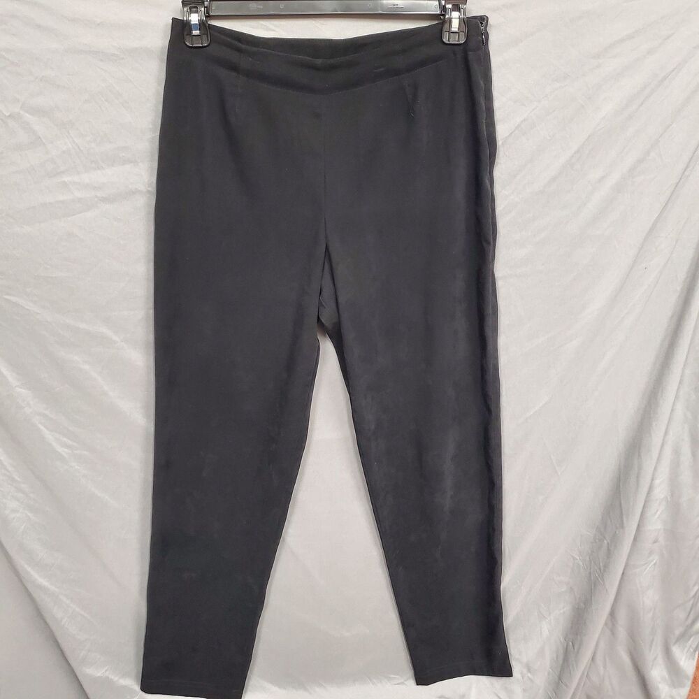 Fibers Barbara Lesser Black Pants~Size 12